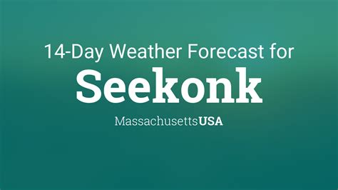 Forecast Valid 4am EST Dec 28, 2023-6pm EST Jan 3, 2024. . Seekonk ma weather